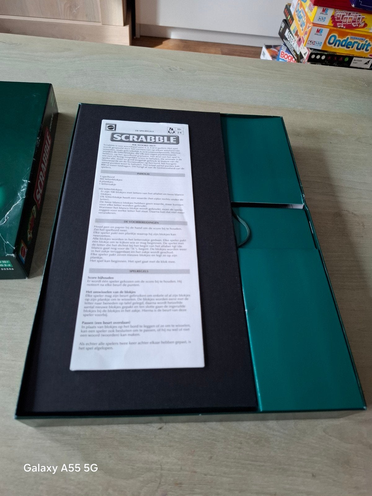 Scrabble Original Bordspel - Compleet en in goede staat, Mattel, Gebruikt, Ophalen of Verzenden, Mattel