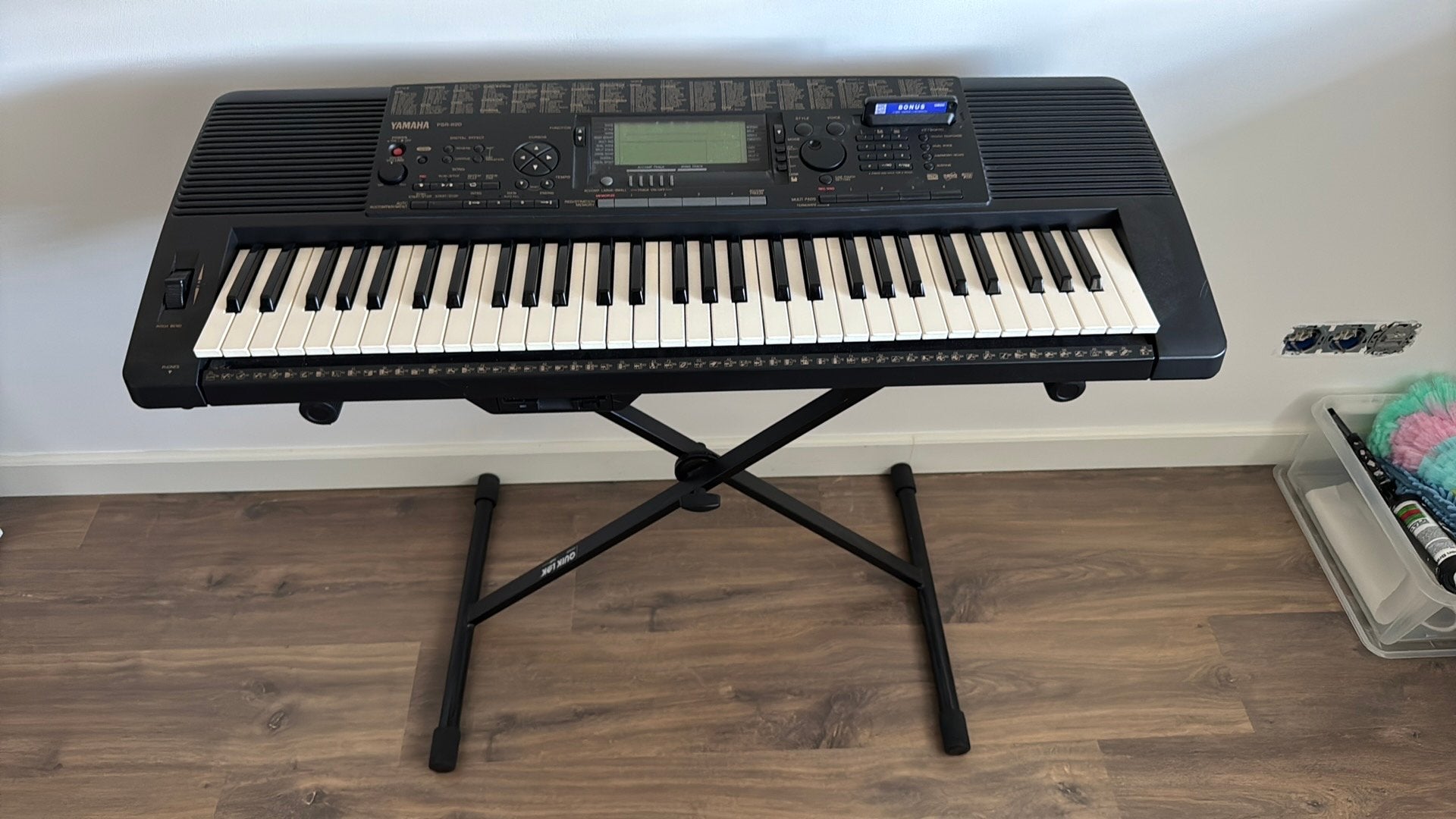 Yamaha PSR-620, Muziek en Instrumenten, Keyboards, Ophalen, Zo goed als nieuw, 61 toetsen, Yamaha