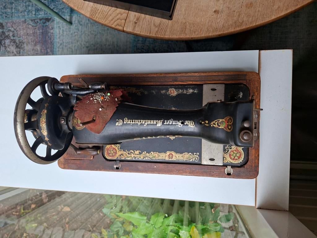 Antieke Singer Naaimachine - Decoratief Stuk, Antiek en Kunst, Antiek | Naaimachines, Ophalen