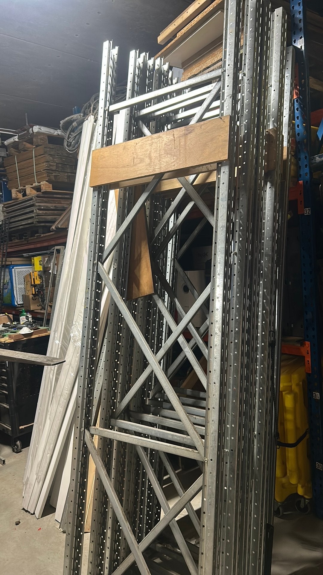 Stellingen jungheinrich, Doe-het-zelf en Verbouw, Ophalen of Verzenden, Zo goed als nieuw, Overige typen, 5 meter of hoger