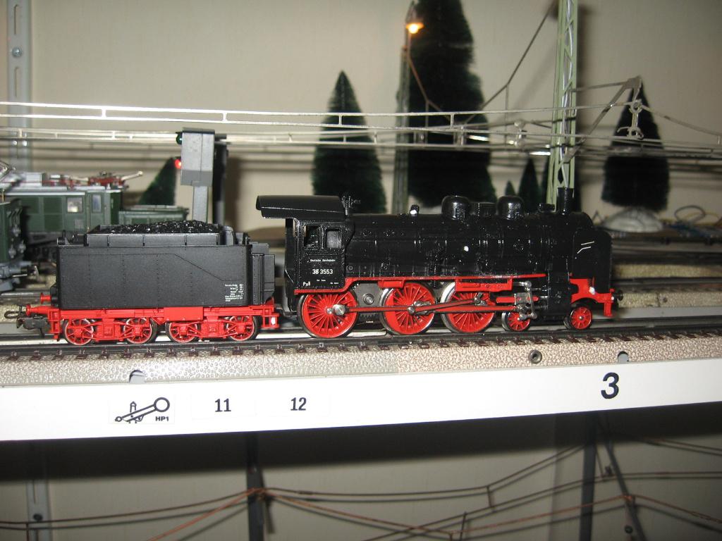 MARKLIN 3099 Duitse 2 C stoomloc/tender serie 38 top in ovp, Hobby en Vrije tijd, Modeltreinen | H0, Wisselstroom, Locomotief
