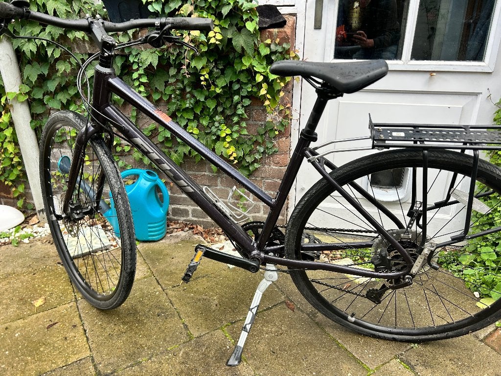 Fuji fiets, schijfremmen en 9 versnellingen, superlicht, Gebruikt, 47 tot 50 cm, Schijfrem, Ophalen