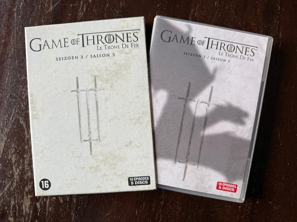 Game of Thrones Seizoen 3 ( 5 DVD Box ), Cd's en Dvd's, Dvd's | Tv en Series, Vanaf 16 jaar, Boxset, Science Fiction en Fantasy