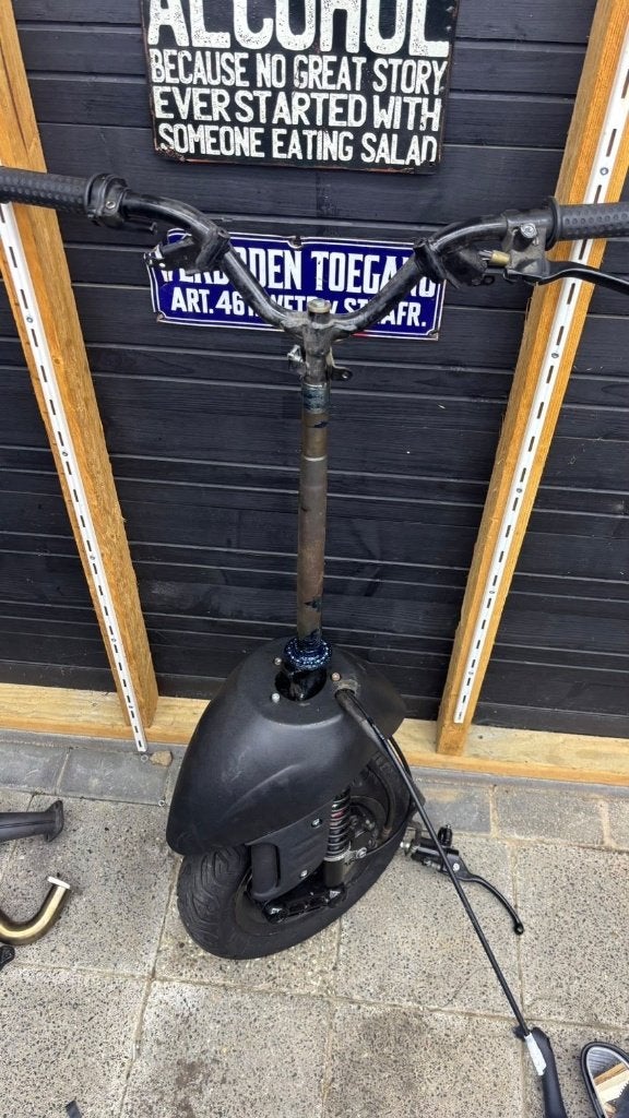 zip sp vork orgineel plug and play, Ophalen, Zo goed als nieuw, Overige typen, Piaggio