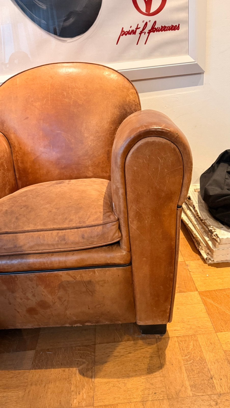 Club fauteuils, Bart van bekhoven, Gebruikt, Art deco, Ophalen of Verzenden, 50 tot 75 cm