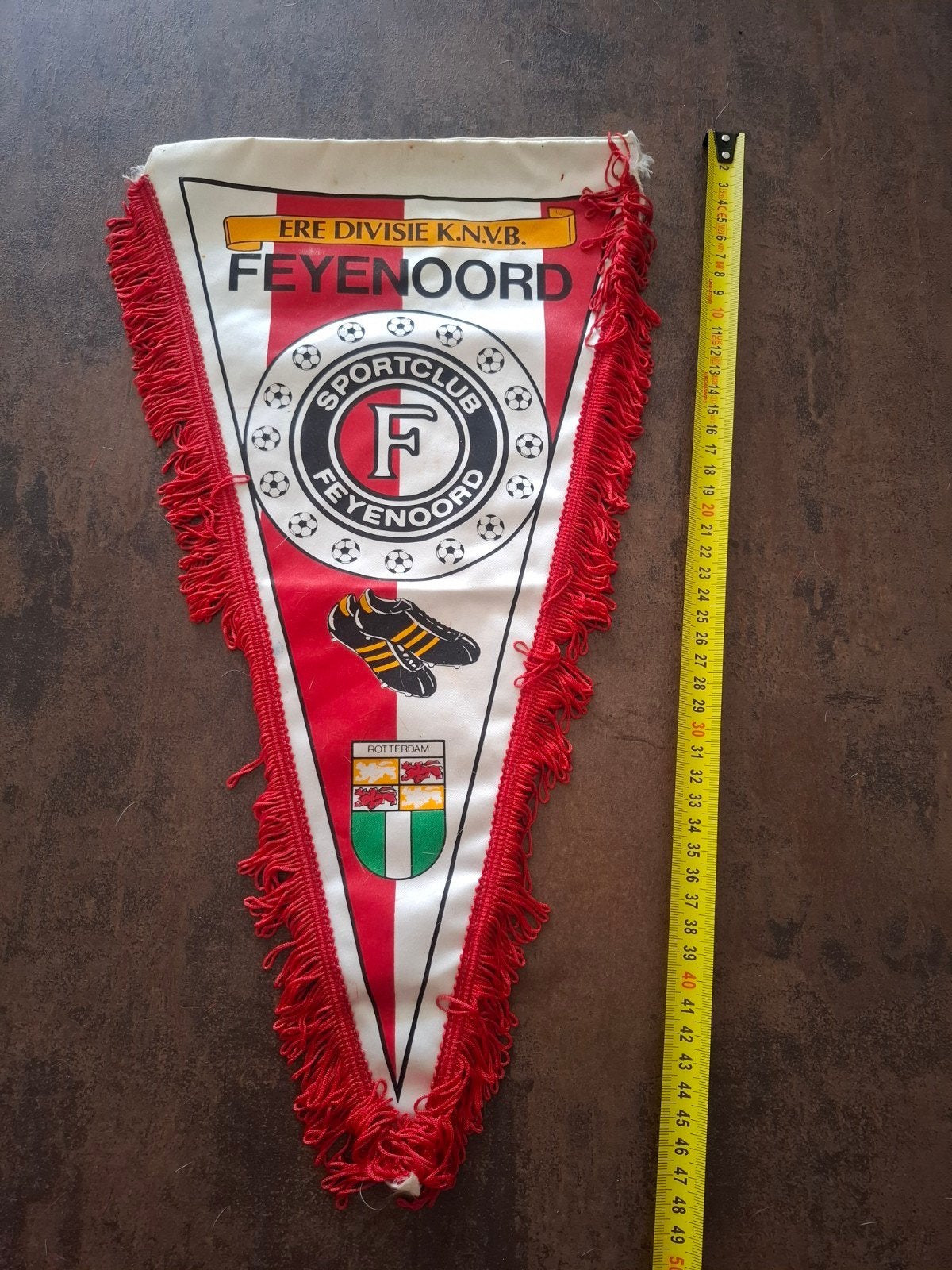 Feyenoord Ere Divisie KNVB, Ophalen of Verzenden, Zo goed als nieuw, Feyenoord, Vaantje of Sjaal