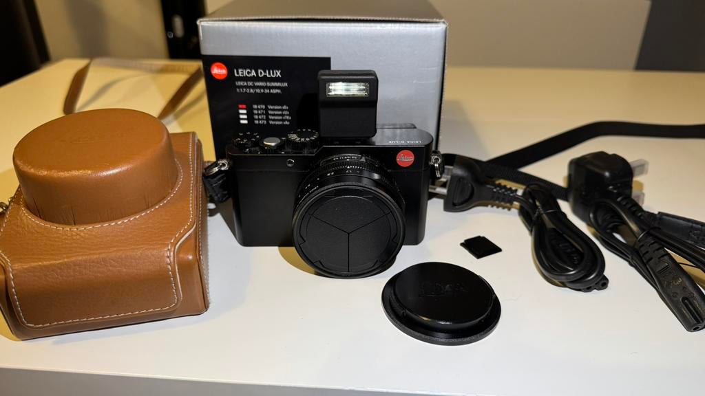 Leica D Lux Typ 109, Audio, Tv en Foto, Fotocamera's Digitaal, Ophalen of Verzenden, Zo goed als nieuw, Overige Merken, Geen optische zoom