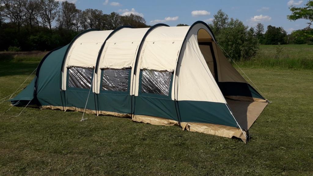 obelink tunneltent, Caravans en Kamperen, Tenten, Ophalen, Gebruikt, Tot en met 4