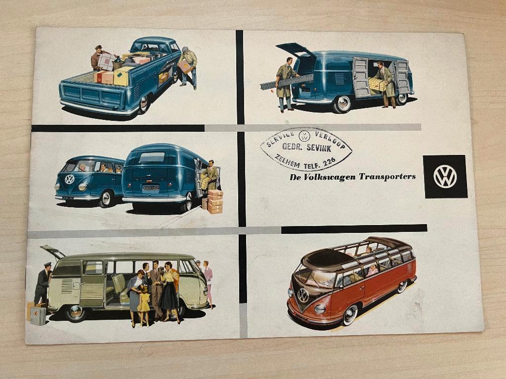 Volkswagen Transporter brochure folder, Ophalen of Verzenden, Zo goed als nieuw, Volkswagen