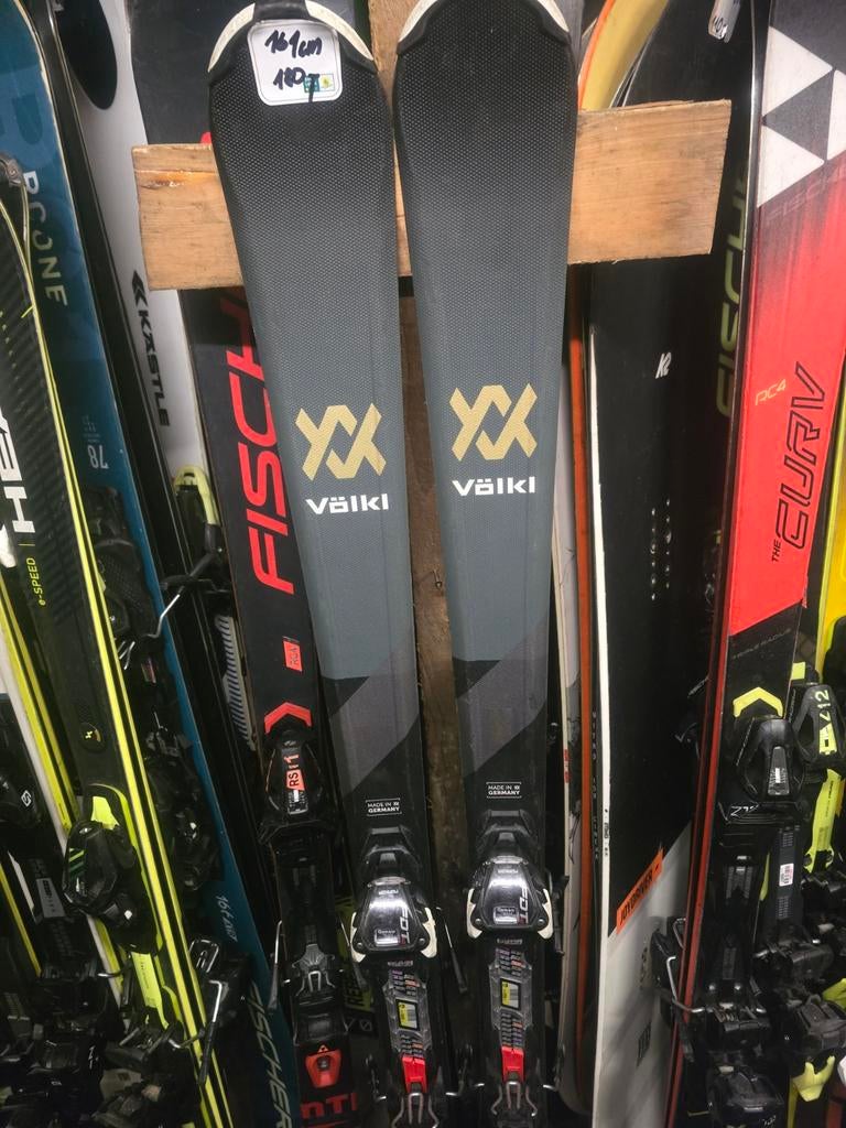 161cm VOLKL DEACON 7.6 WOODCORE ALL SNEUW, Sport en Fitness, Skiën en Langlaufen, Overige merken, 160 tot 180 cm, Ophalen of Verzenden