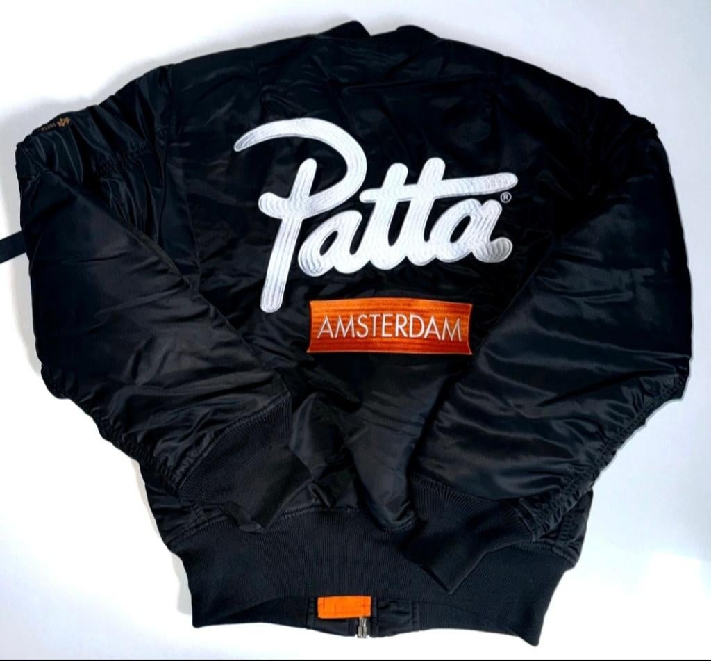 Patta X Alpha Industries S, Verzenden, Zwart, Nieuw, Patta