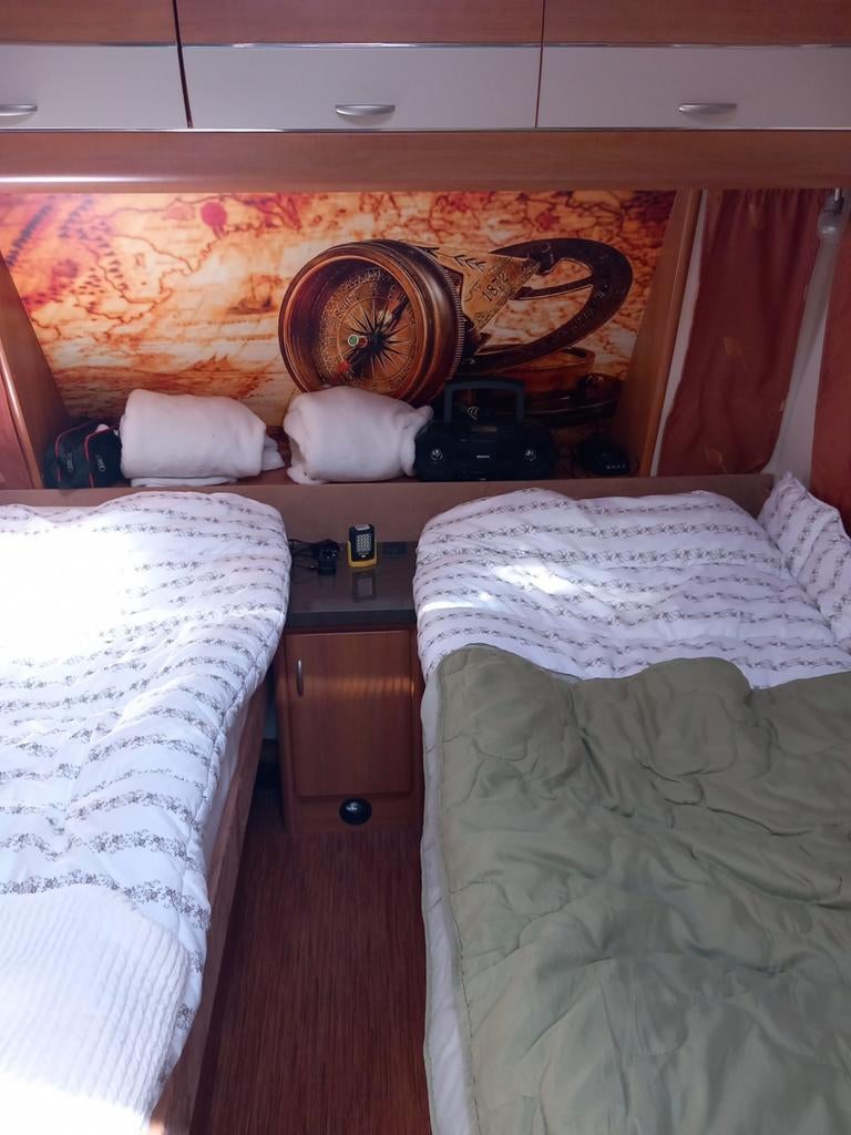 Hobby 495 compleet met invataris 2010, Caravans en Kamperen, Caravans, Rondzit, Hobby, Particulier, Tot en met 4