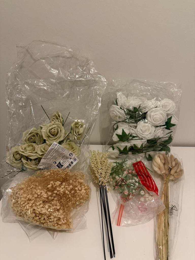 Nep bloemen, Ophalen of Verzenden, Zo goed als nieuw