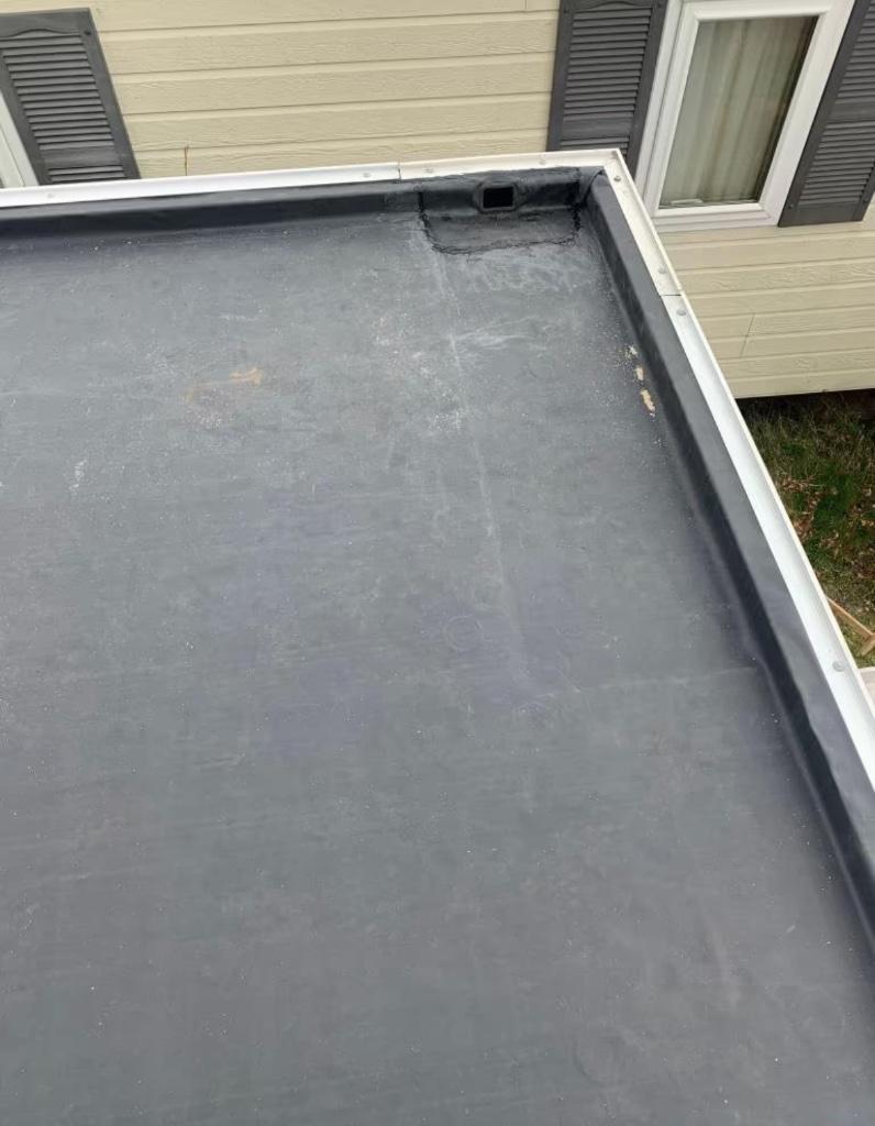Overkapping epdm dakbedekking zwembad  dakbedekking dakleer, Ophalen, Overige materialen, Zwart, Overige typen