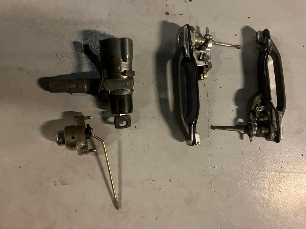 Slotenset mercedes w126 s klasse, Ophalen of Verzenden, Gebruikt, Mercedes-Benz