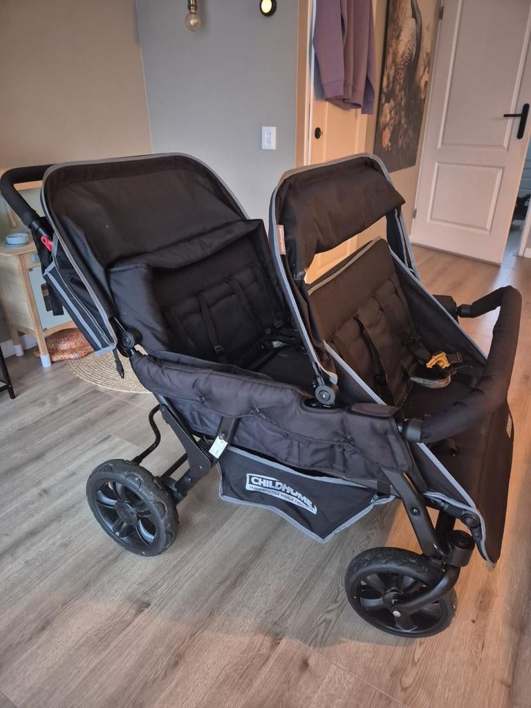 Nette vierlingwagen, Kinderen en Baby's, Kinderwagens en Combinaties, Gebruikt, Kinderwagen, Overige merken, Ophalen