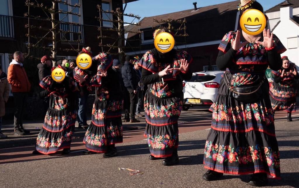 Grote groep carnavalskleding - Mexicaans thema, Kleding | Dames, Ophalen of Verzenden, Zo goed als nieuw, Carnaval, Kleding