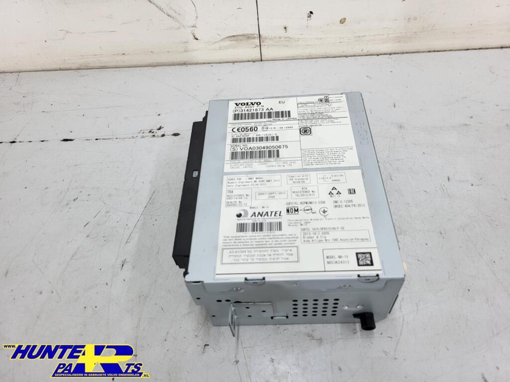 Bedieningspaneel multimedia Volvo V40 II('12-'19) 31421873, Gebruikt, Ophalen of Verzenden, Volvo, Volvo