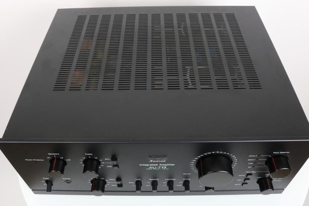 Sansui AU‑719  - geïntegreerde versterker, Overige merken, Ophalen of Verzenden, N.v.t, 120 watt of meer
