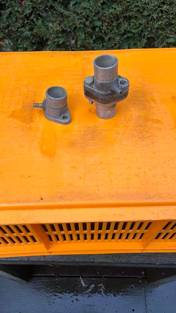 30mm spruitstukken Laverda 750, Motoren, Ophalen, Gebruikt