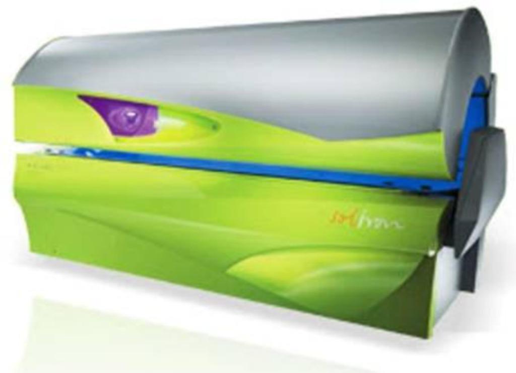 Soltron Solarium M55 Scream Twin Power Occasion, Ophalen, Gebruikt, Zonnebank dubbelzijdig, 15 lampen of meer