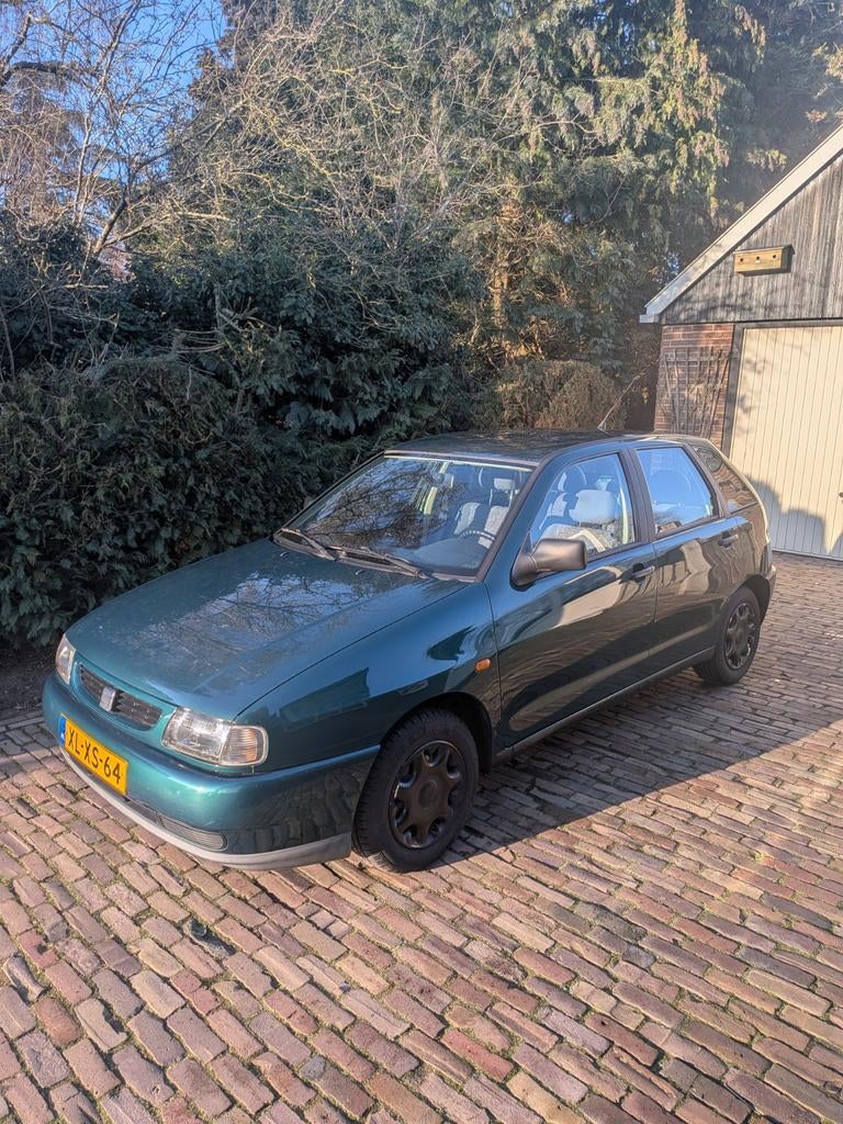 Seat Ibiza SE 1.4 44KW 1999 Groen, Ophalen of Verzenden
