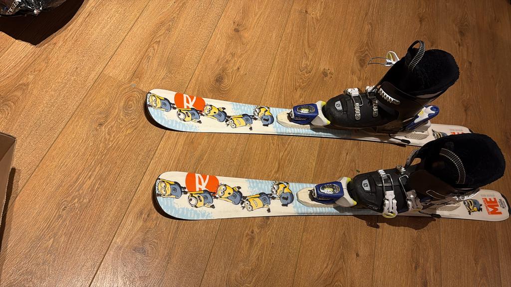 Skies rosignol 107 met skischoenen maat 22, Wetwring@gmail.com, Gebruikt, Carve, Skiën