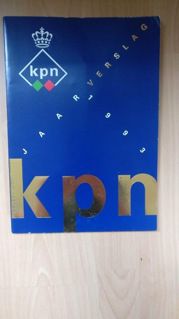 Jaarverslag van KPN 1993, Ophalen of Verzenden, Zo goed als nieuw, Overige wetenschappen