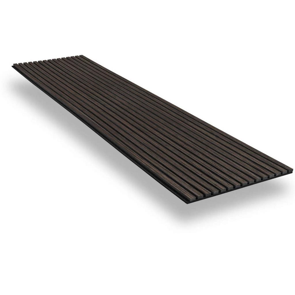 Gerookt eiken akoestische Aku panelen 280x60cm Tijdelijk €30, Doe-het-zelf en Verbouw, Platen en Panelen, Nieuw, Overige materialen