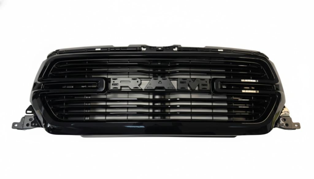 Dodge RAM 1500 Grill glanzend zwart 2019+, Auto-onderdelen, Carrosserie en Plaatwerk, Voor, R'marnico, Ophalen of Verzenden, Van der Waalsstraat 44B