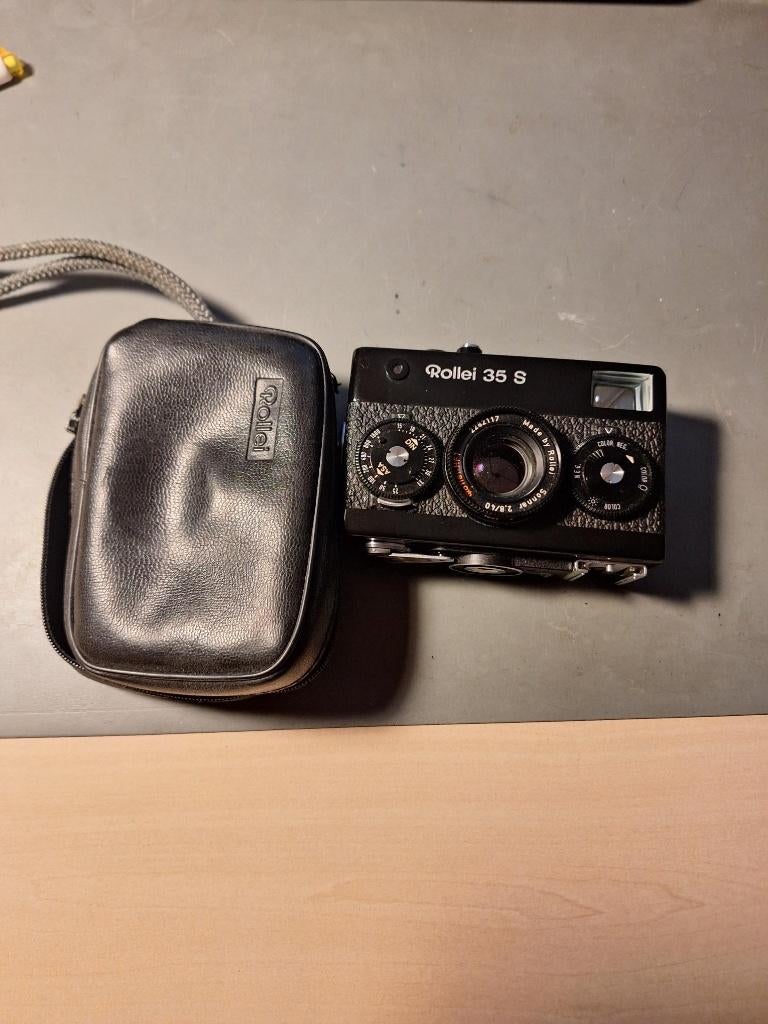 Rollei 35S Black, Ophalen of Verzenden, Gebruikt, Compact, Overige Merken