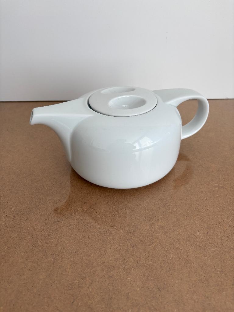 Vintage porseleinen theepot Arzberg Delta serie Germany, Overige typen, Ophalen of Verzenden, Zo goed als nieuw, Overige stijlen