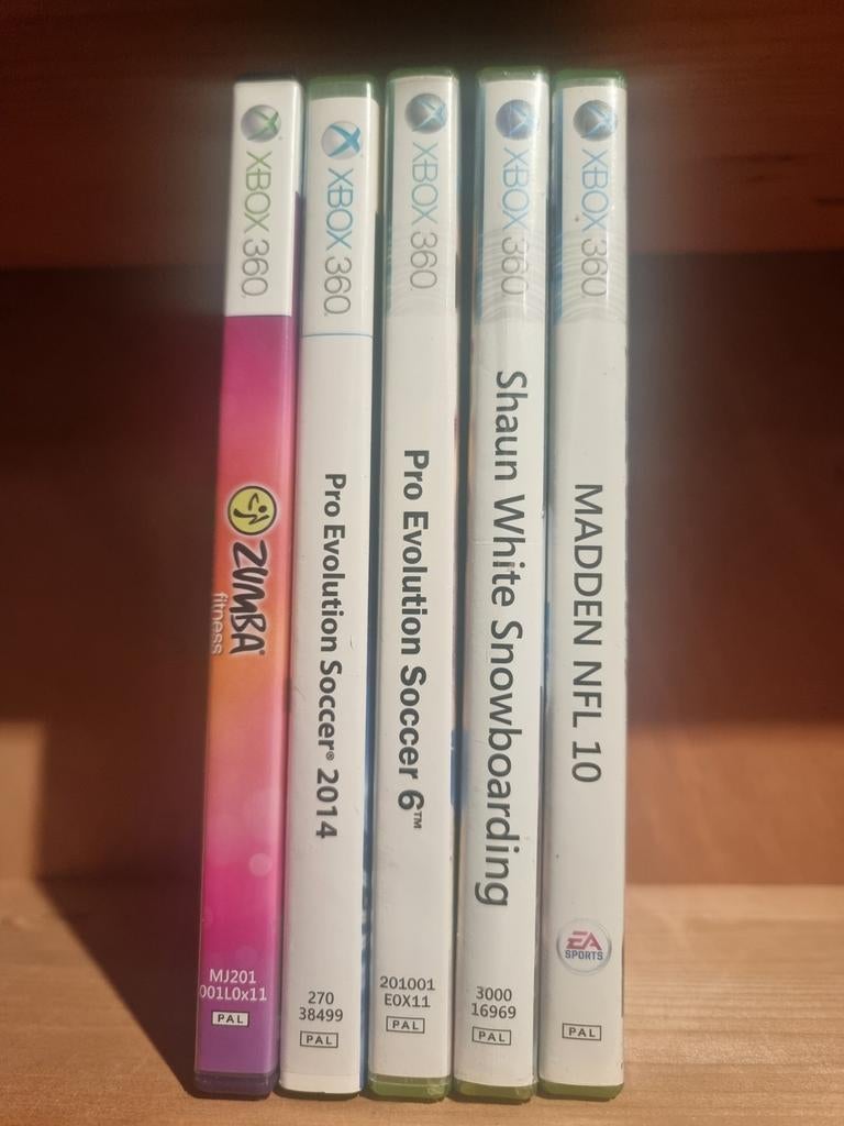 Xbox 360 Games - 5 stuks in 1 koop!, Spelcomputers en Games, Games | Xbox Original, Gebruikt, Simulatie, 1 speler, Vanaf 3 jaar