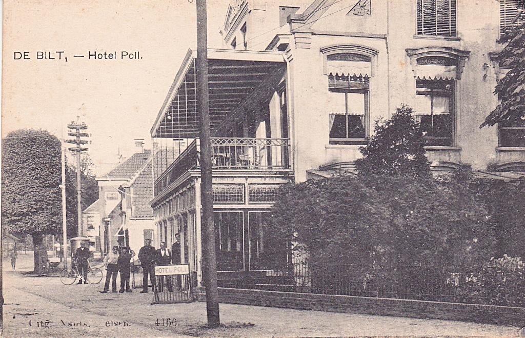 DE  BILT   -  HOTEL POLL, Ophalen of Verzenden, Voor 1920, Utrecht