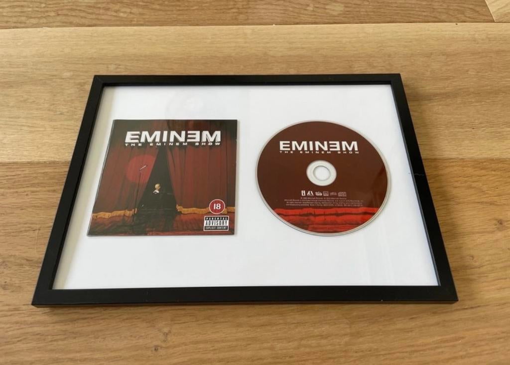 Eminem - The Eminem Show Ingelijste CD, Ophalen of Verzenden, 2000 tot heden, Zo goed als nieuw