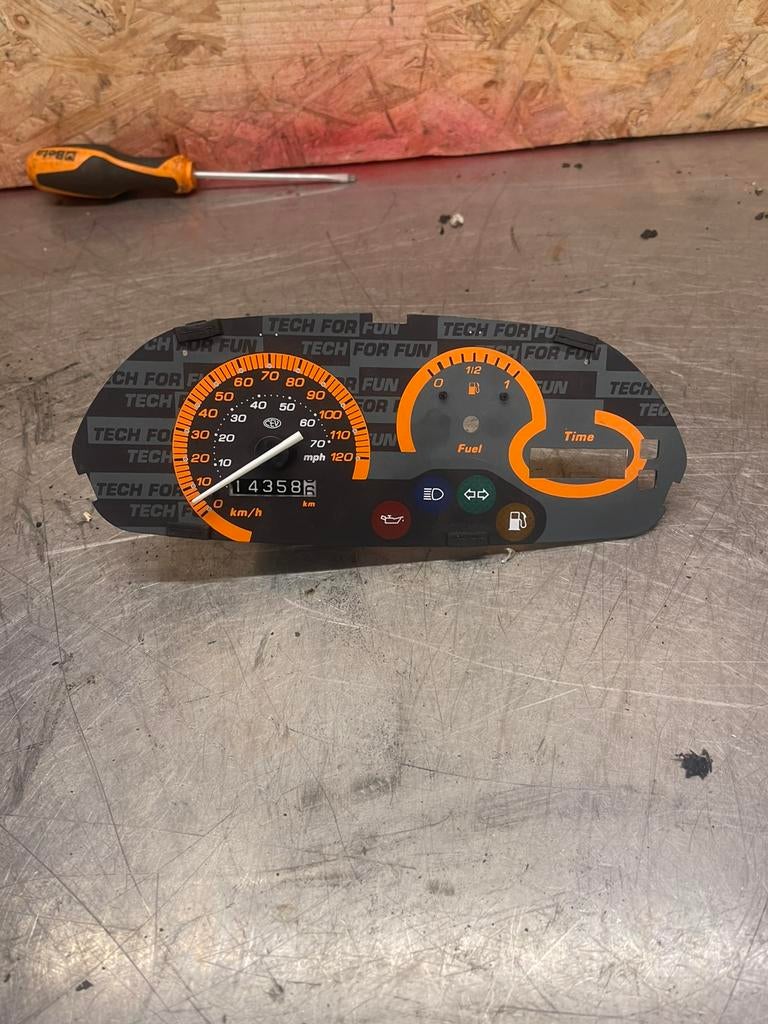 Typhoon xr 120km teller cockpit dashboard, Ophalen of Verzenden