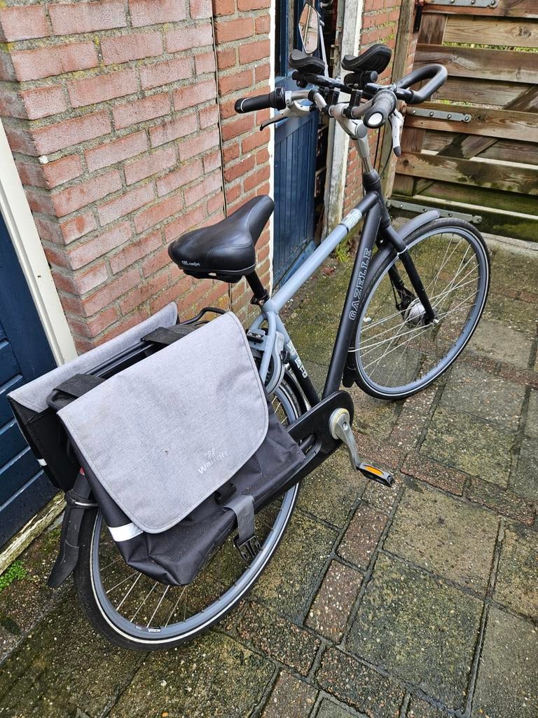 Goed onderhouden herenfiets met fietstassen,28inch,50cm, 47 tot 51 cm, Ophalen of Verzenden, Gebruikt, Overige merken