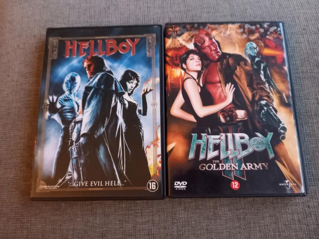 Hellboy + Hellboy 2 origineel, Vanaf 16 jaar, Ophalen of Verzenden, Zo goed als nieuw