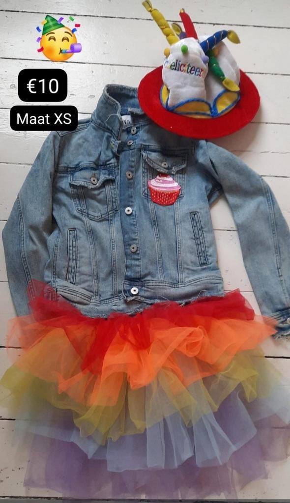 Carnaval, Kleding | Dames, Carnavalskleding en Feestkleding, Ophalen of Verzenden, Zo goed als nieuw, Maat 34 (XS) of kleiner