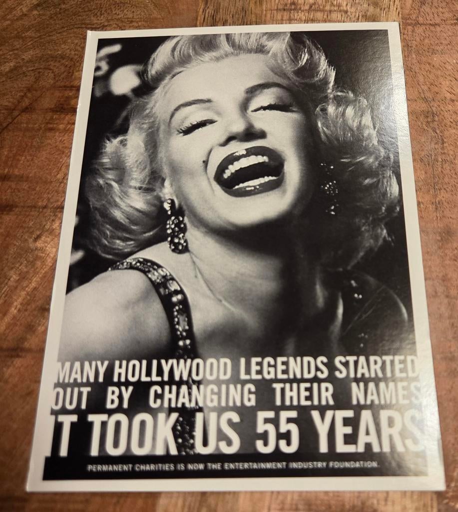Marilyn Monroe, Verzamelen, Verzenden, Ongelopen, Sterren en Beroemdheden