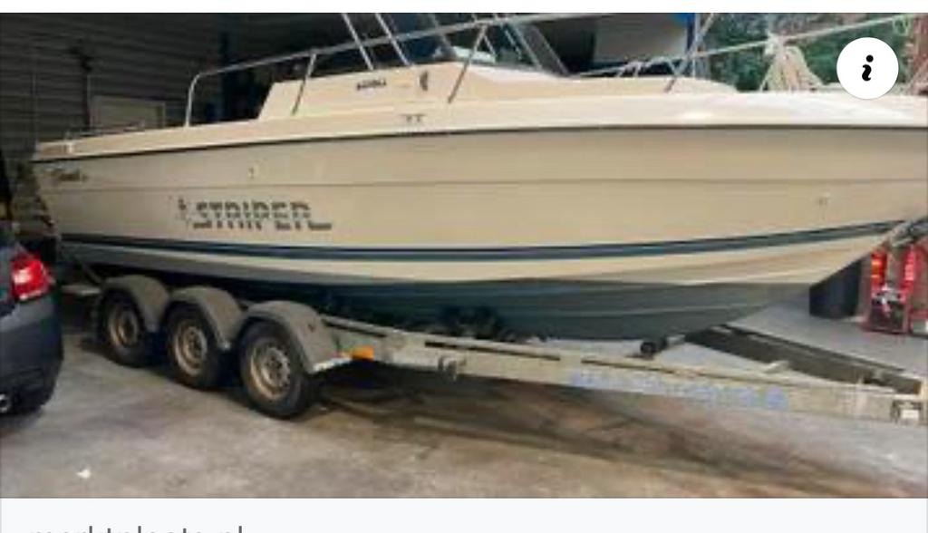 Seawirl striper, Gebruikt, Binnenboordmotor, Ophalen, 70 pk of meer