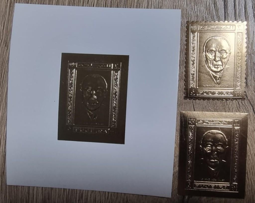 Fujeira Gold - Konrad Adenour, Ophalen of Verzenden, Postfris, Oost-Azië