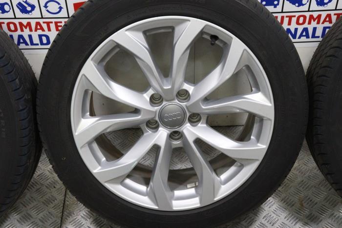 Sportvelgenset + banden van een Audi A6 (A6 11-), Auto-onderdelen, 12 maanden garantie, Gebruikt, -, -