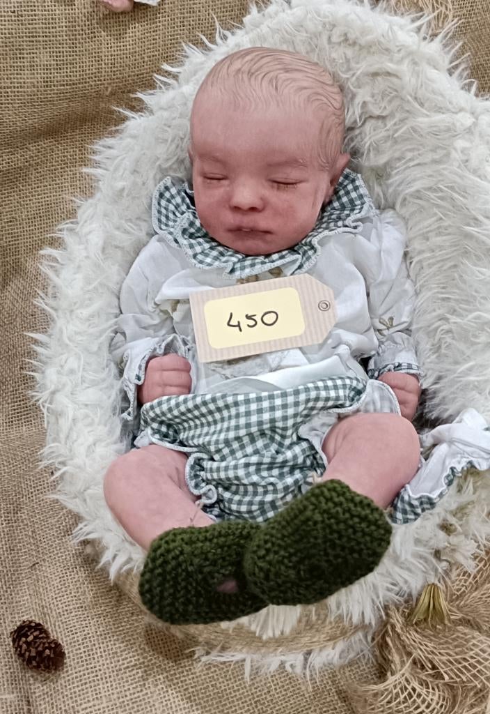 Realborn Callie Lucia Romero Reborn, Verzamelen, Poppen, Zo goed als nieuw, Pop, Levensecht of Reborn, Ophalen of Verzenden