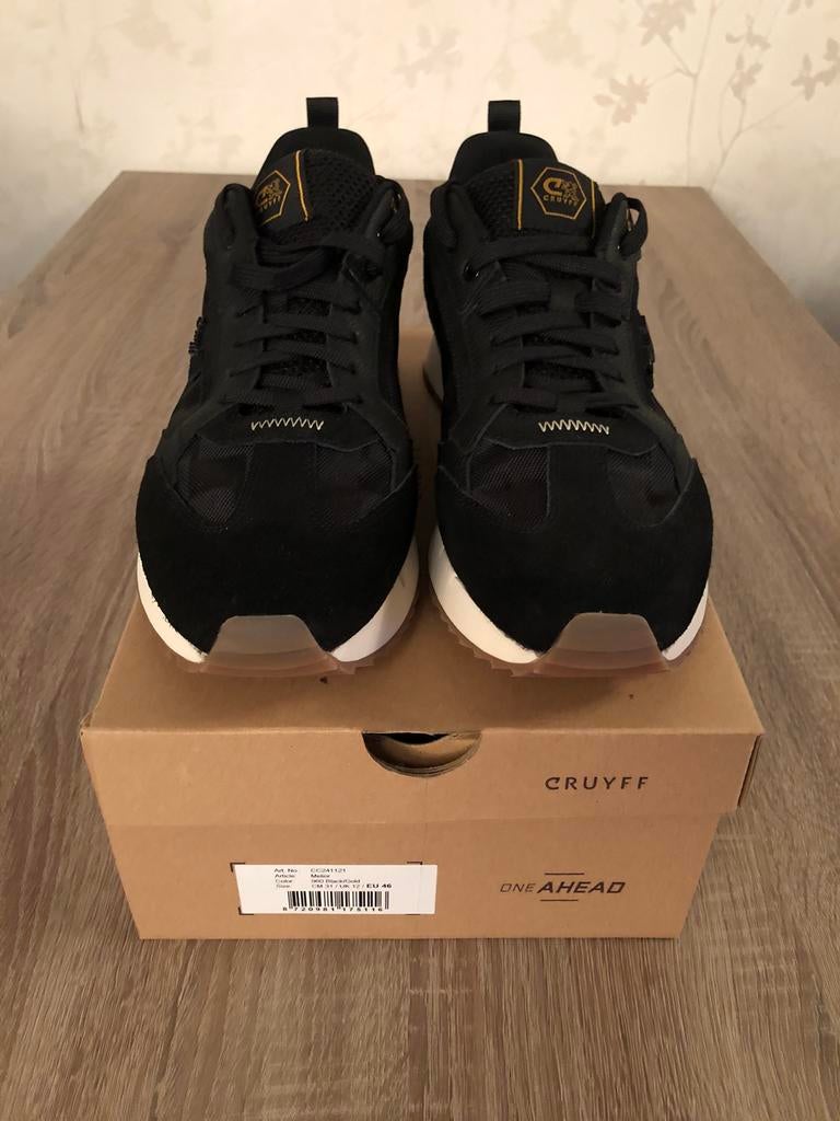 Cruyff Melior zwart maat 45 nieuw, Zwart, Nieuw, Ophalen of Verzenden, Sneakers of Gympen