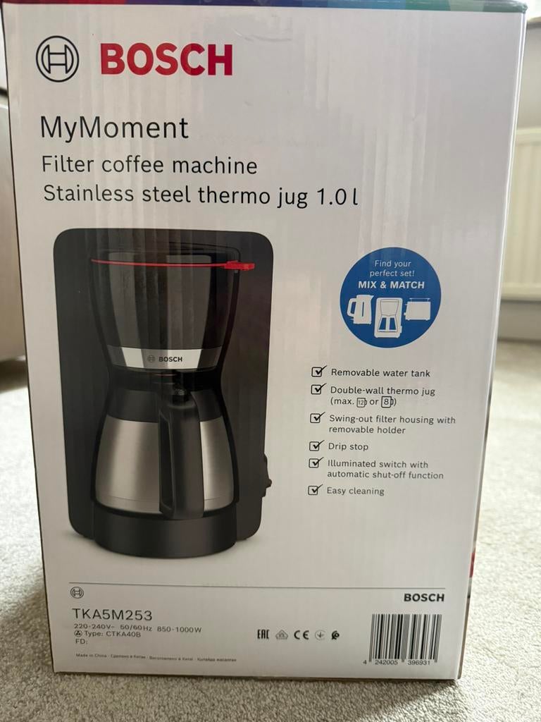 Nieuw Bosch koffie apperaat, Ophalen of Verzenden, Nieuw