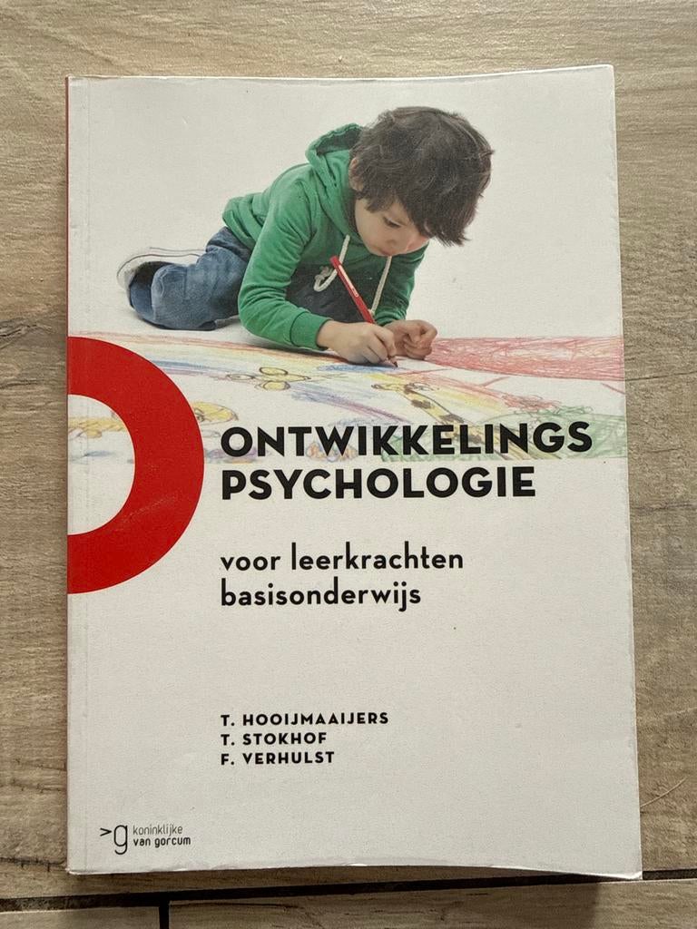 Ontwikkelingspsychologie voor leerkrachten basisonderwijs, Boeken, Studieboeken en Cursussen, Ophalen of Verzenden, Zo goed als nieuw