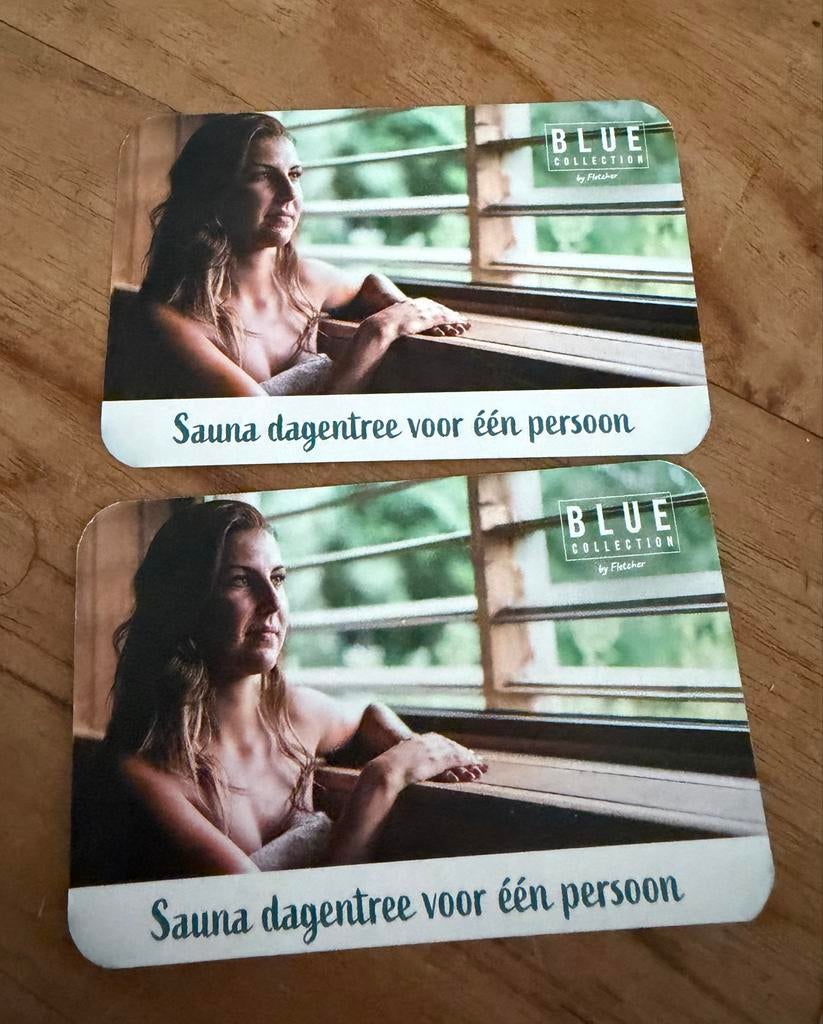 2 entree kaarsten bleuwellniss naar keuze, Eén persoon, Cadeaubon, Spa of Sauna