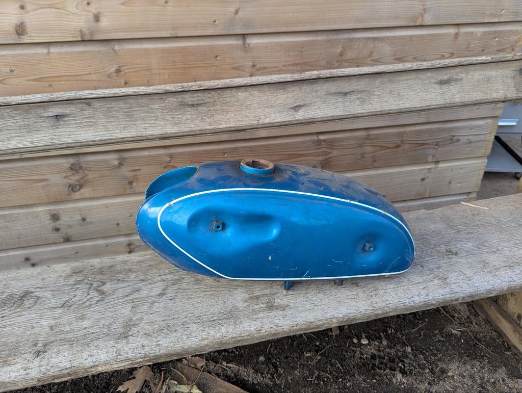 Yamaha FS1 GS Ludy Beumer Tank - Blauw, Ophalen of Verzenden, Gebruikt, Tank, Yamaha