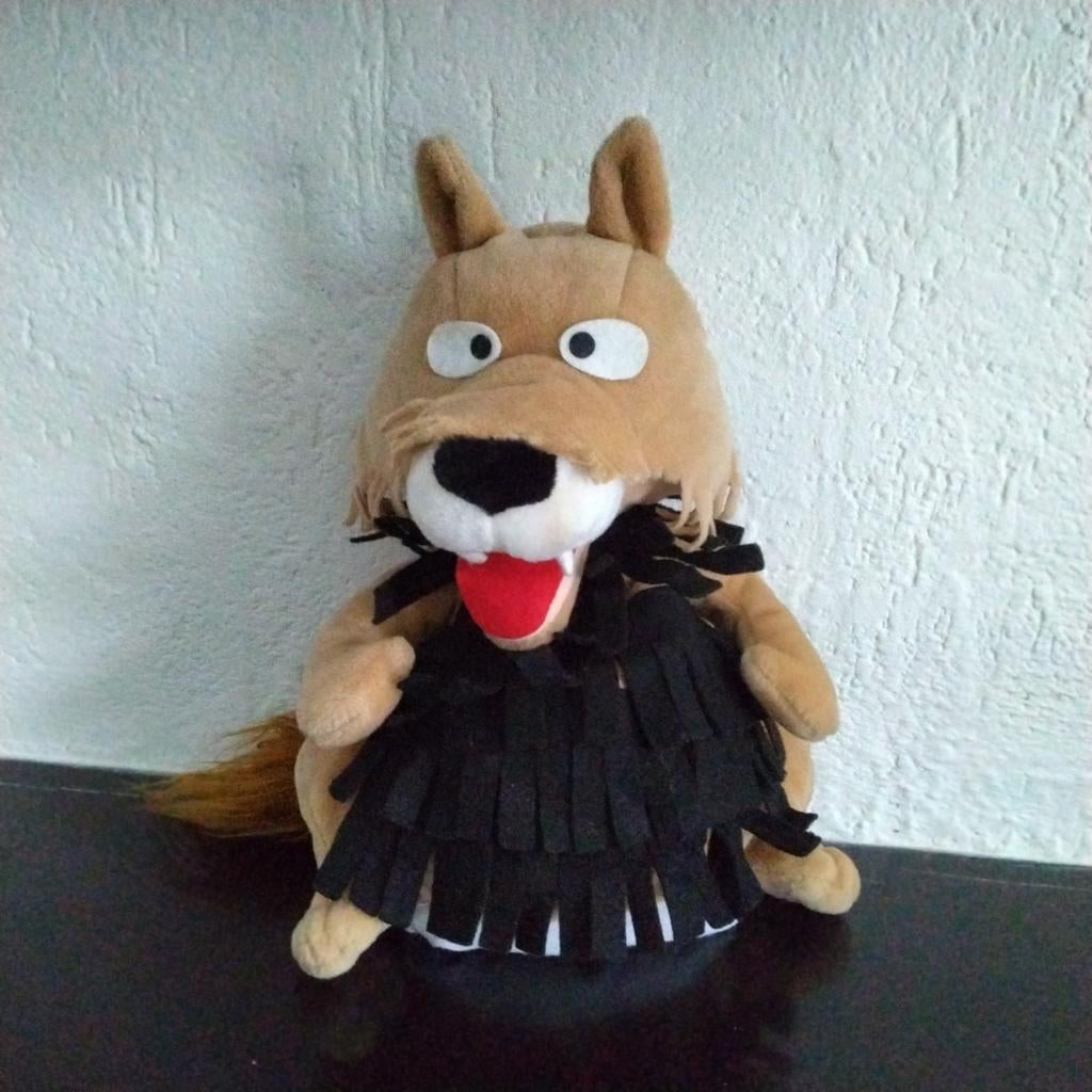 Bor de wolf fabeltjeskrant handpop, Ophalen of Verzenden, Overige typen